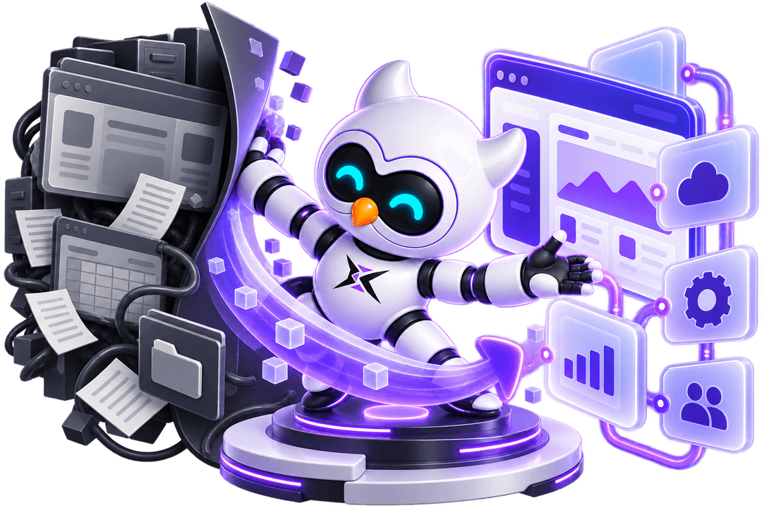 Digital Transformation 3D visualization
